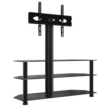 Corner TV Stand 3-Tiers for 32-70 Inch Black