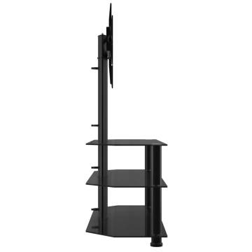 Corner TV Stand 3-Tiers for 32-70 Inch Black