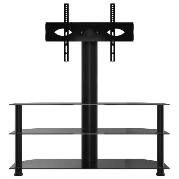 Corner TV Stand 3-Tiers for 32-70 Inch Black