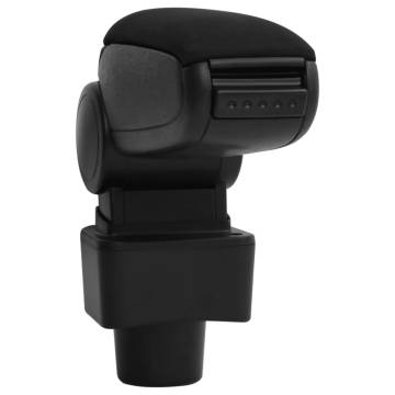 Car Armrest Black 13x32x(32.5-49) cm ABS