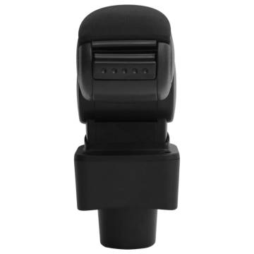 Car Armrest Black 13x32x(32.5-49) cm ABS