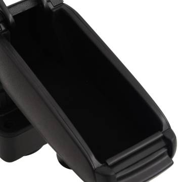 Car Armrest Black 13x32x(32.5-49) cm ABS