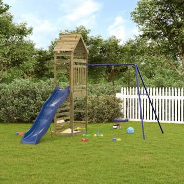 Outdoor Playset Impregnated Wood Pine