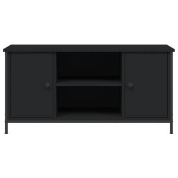 TV Cabinet Black 100x40x50 cm Engineered Wood