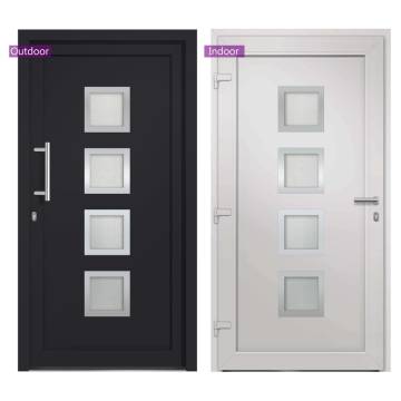 Front Door Anthracite 108x208 cm