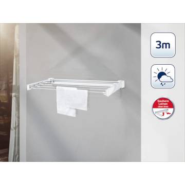 Leifheit Wall-Mounted Clothesline Telegant 30 Protect 83306