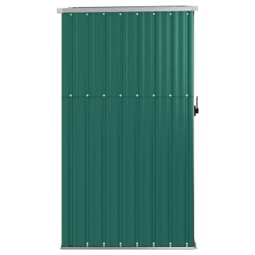 Garden Tool Shed Green 88x89x161 cm Galvanised Steel