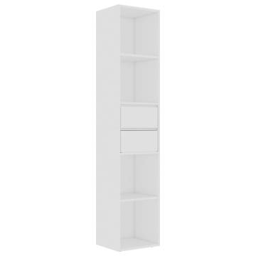 Book Cabinet White 36x30x171 cm Engineered Wood