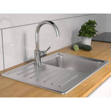 SCHÜTTE Sink Mixer with Round Spout UNICORN Chrome