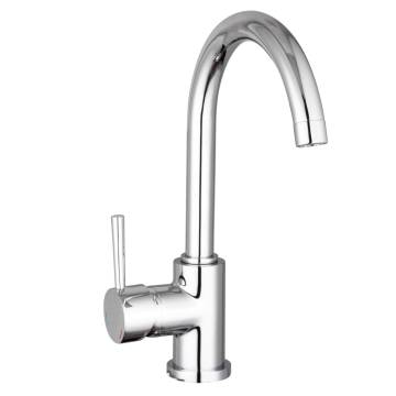 SCHÜTTE Sink Mixer with Round Spout UNICORN Chrome