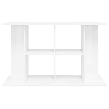 Aquarium Stand High Gloss White 100x40x60 cm Engineered Wood