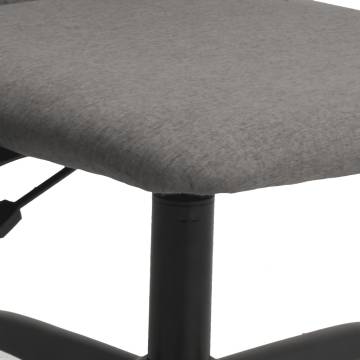 Office Chair Dark Grey Fabric