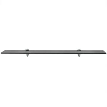 Floating Shelves 2 pcs Glass 80x10 cm 8 mm