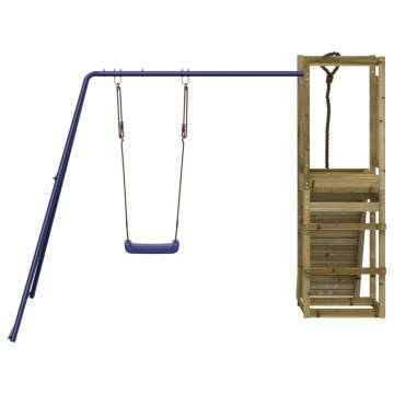 Outdoor Playset Impregnated Wood Pine