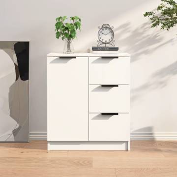 Sideboard White Engineered Wood