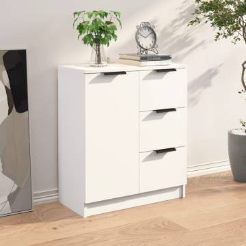 Sideboard White Engineered Wood