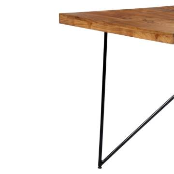 Dining Table 180x90x76 cm Solid Acacia Wood