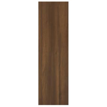 Book Cabinet/Room Divider Brown Oak 100x30x103 cm