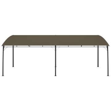 Garden Sunshade Awning 6x3x2.55 m Taupe