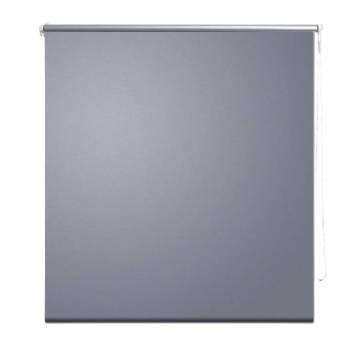 Roller Blind Blackout 40 x 100 cm Grey