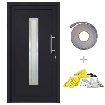 Front Door Anthracite 98x190 cm