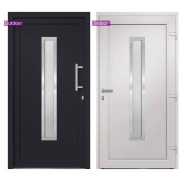 Front Door Anthracite 98x190 cm