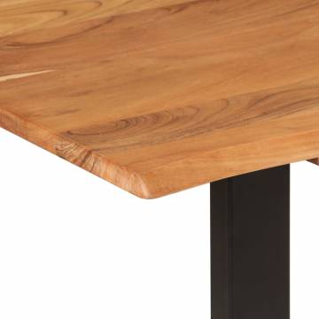 Dining Table 154x80x76 cm Solid Acacia Wood