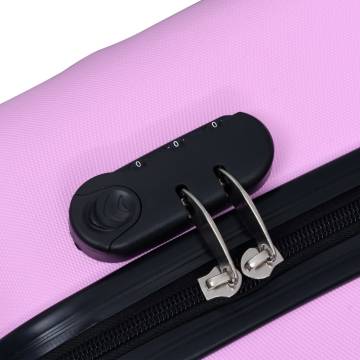 Hardcase Trolley Set 2 pcs Pink ABS