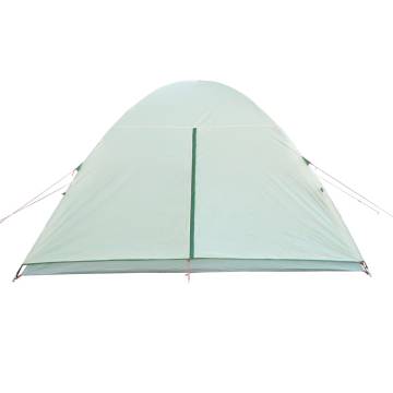 Camping Tent 6-Person Green Waterproof