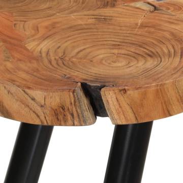 Log Bar Table 90x54x105 cm Solid Wood Acacia