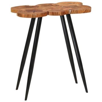 Log Bar Table 90x54x105 cm Solid Wood Acacia