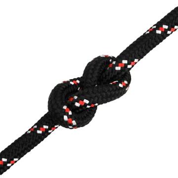 Boat Rope Black 20 mm 100 m Polypropylene