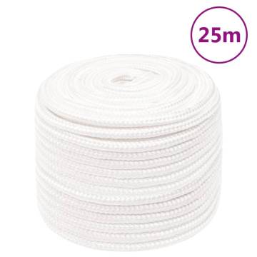 Boat Rope Full White 14 mm 25 m Polypropylene