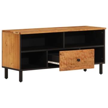 TV Cabinet 100x33x46 cm Solid Wood Acacia