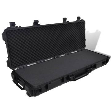 Waterproof Plastic Molded Gun Case Trolly Carry Case