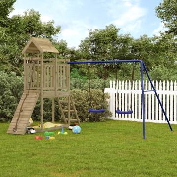 Outdoor Playset Impregnated Wood Pine