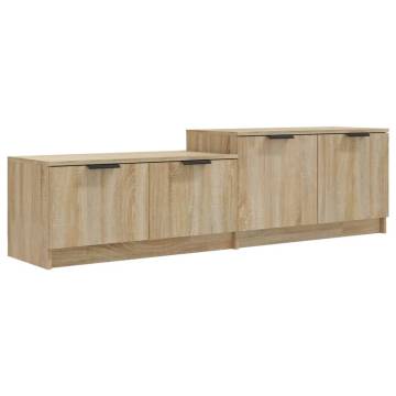 TV Cabinet Sonoma Oak 158.5x36x45 cm Engineered Wood