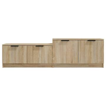 TV Cabinet Sonoma Oak 158.5x36x45 cm Engineered Wood