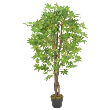 Artificial Plant Maple Tree with Pot Green 120 cm