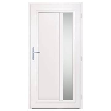 Front Door Anthracite 98x200 cm PVC