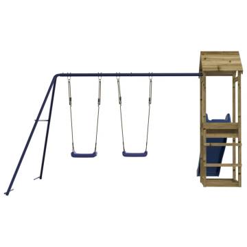 Outdoor Playset Impregnated Wood Pine