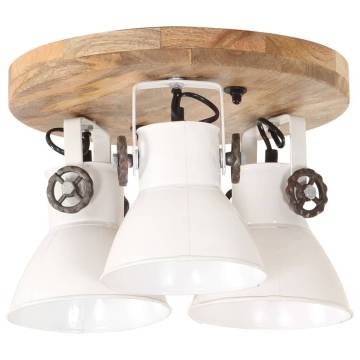 Industrial Ceiling Lamp 25 W White 42x27cm E27