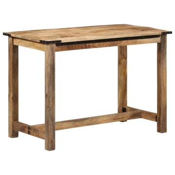 Dining Table 110x55x75 cm Solid Wood Mango