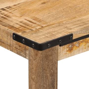 Dining Table 110x55x75 cm Solid Wood Mango