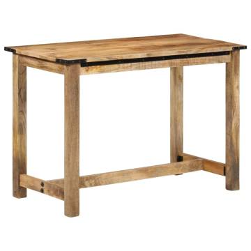 Dining Table 110x55x75 cm Solid Wood Mango