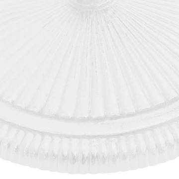 Umbrella Base White 45x45x30 cm Cast Iron