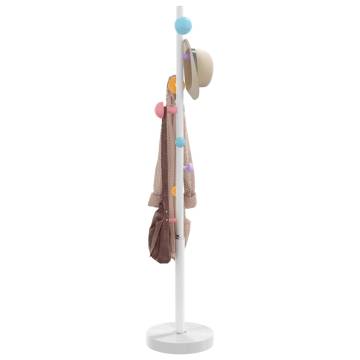 Coat Stand White 172 cm Powder-coated Iron