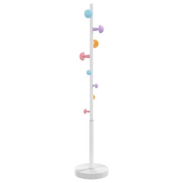 Coat Stand White 172 cm Powder-coated Iron