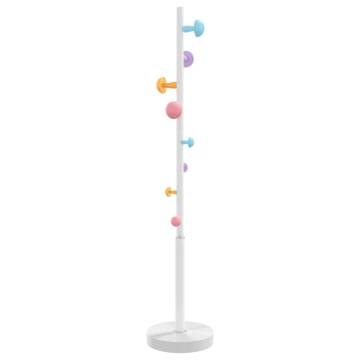 Coat Stand White 172 cm Powder-coated Iron