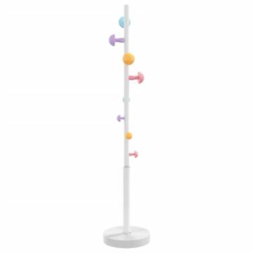 Coat Stand White 172 cm Powder-coated Iron